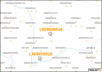 map of Lavakianja