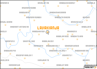 map of Lavakianja