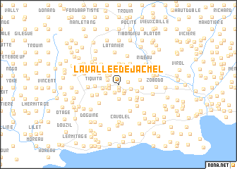 map of La Vallée de Jacmel