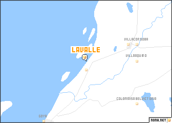 map of Lavalle