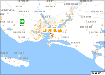 map of LʼAvancée