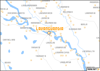 map of La Vanguardia