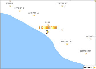 map of Lavanono