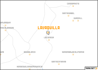 map of La Vaquilla