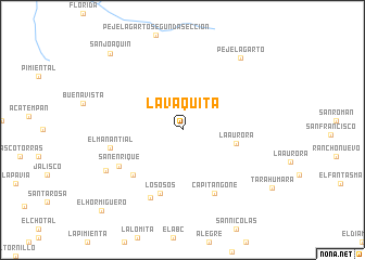 map of La Vaquita