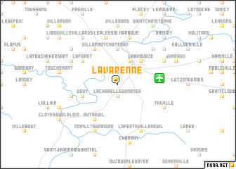 map of La Varenne