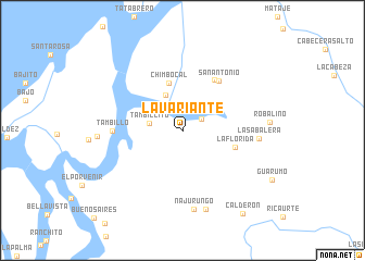 map of La Variante