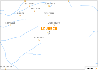 map of La Vasca