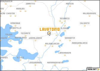 map of Lavatorio