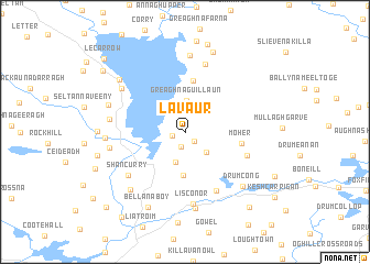 map of Lavaur