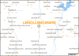 map of La Vecilla de Curueño