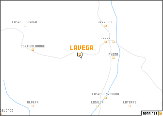 map of La Vega