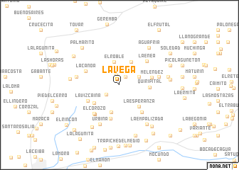 map of La Vega