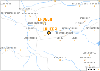 map of La Vega