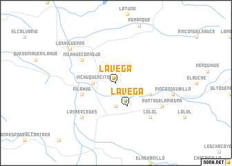 map of La Vega