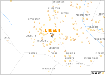 map of La Vega