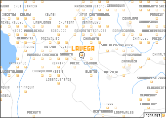 map of La Vega