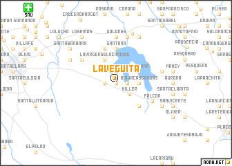 map of La Veguita