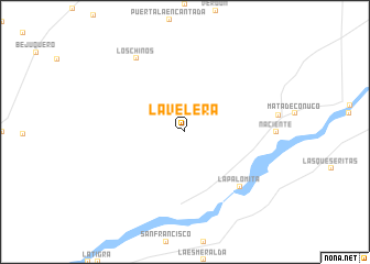 map of La Velera