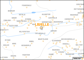 map of Lavelle