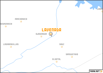 map of La Venada