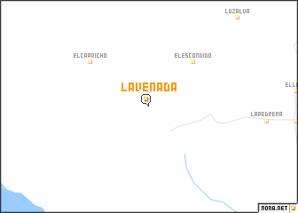 map of La Venada