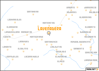 map of La Venadera