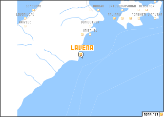map of Lavena