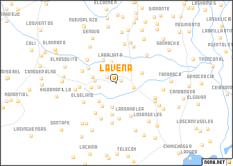 map of La Vena