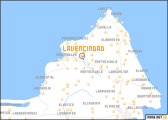 map of La Vencindad