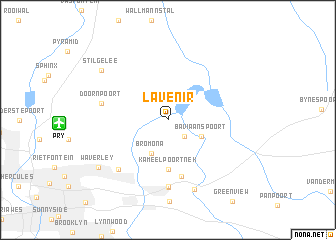 map of Lavenir