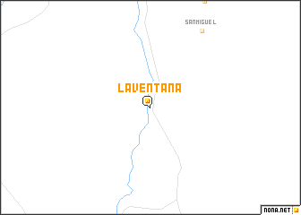 map of LaVentana