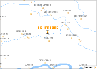 map of La Ventana