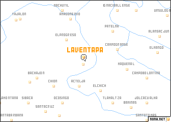 map of La Ventapa