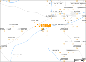 map of La Vereda