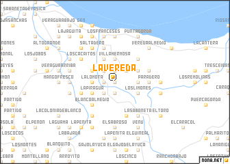 map of La Vereda