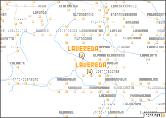 map of La Vereda