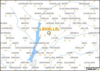 map of La Viallol