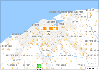 map of La Víbora