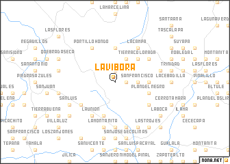 map of La Víbora