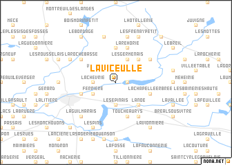 map of La Viceulle