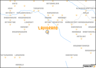 map of Lavidrano
