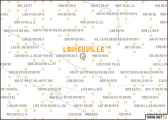 map of La Vieuville