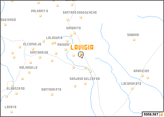 map of La Vigia