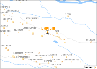 map of La Vigía