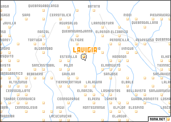 map of La Vigía