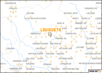 map of La Vigueta