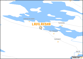 map of Lavilaksha