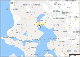 map of Lavilla