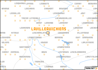 map of La Ville aux Chiens